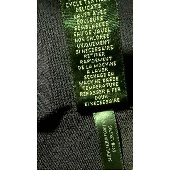 LRL Ralph Lauren Active Jacket, Petite SP Navy Blue/Red, Full-Zip Stylish Fit - Picture 15 of 15